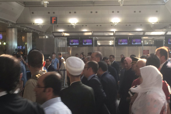 Erdoğan saldırının olduğu Havalimanı'nda!
