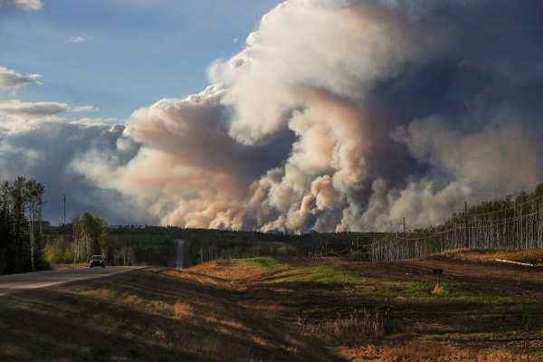 Kanada'daki orman yangını kontrol altında