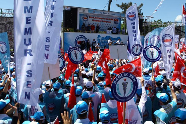 Sendikalı memur verileri açıklandı