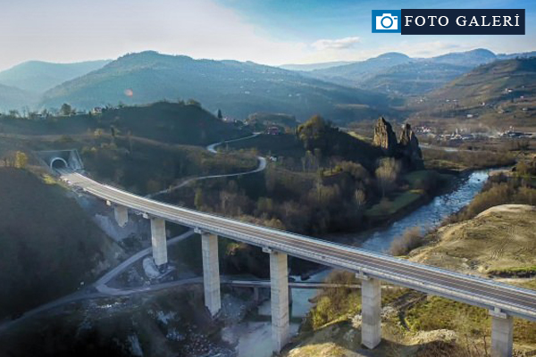 Asırlık proje havadan fotoğraflandı