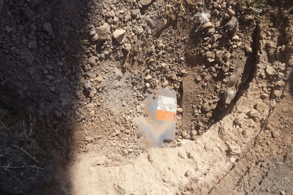 Yola döşenen 1,5 tonluk patlayıcı imha edildi