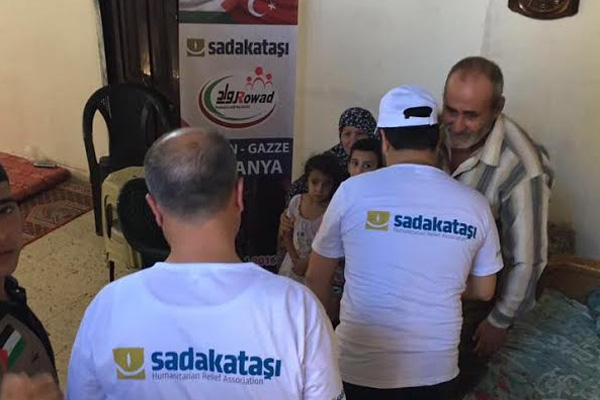 Sadakataşı Derneği Gazze’de Ramazan çalışmalarını gerçekleştirdi