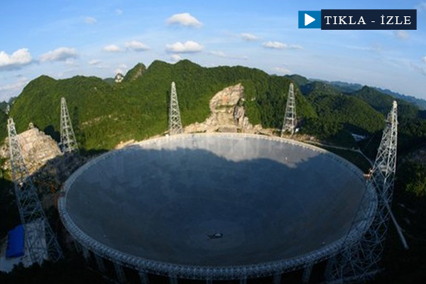 Dünyanın en büyük radyo teleskopu