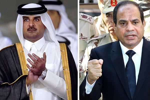 Katar Emiri, Sisi'yi aradı