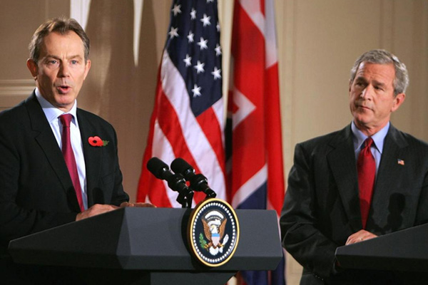 Blair ve Bush Irak işgali için mektuplaşmış