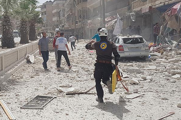 Esed güçleri yine sivilleri vurdu