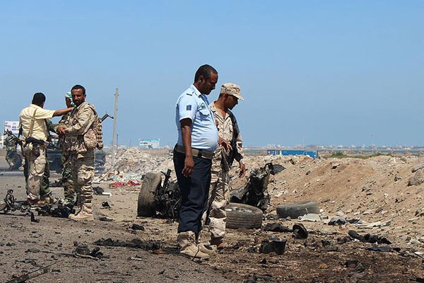 Yemen'de Suudi yanlısı güçlere balistik füzeli saldırı