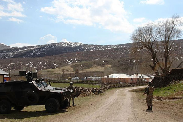 Ağrı'da PKK'ya yönelik operasyon sürüyor