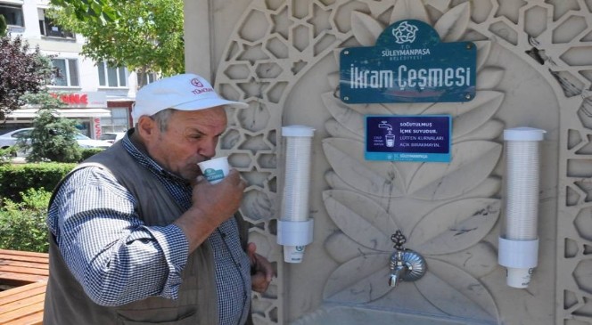 Bu çeşmeden kışın çorba, yazın su akıyor