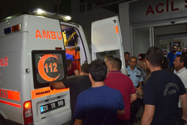 Giresun'da polise silahlı saldırı: 3 yaralı