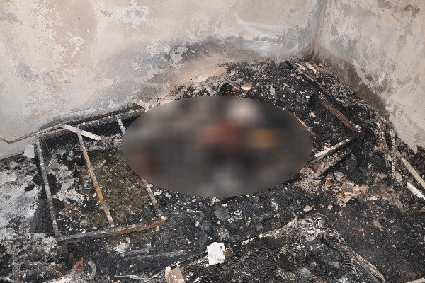 Yangından vahşet çıktı!