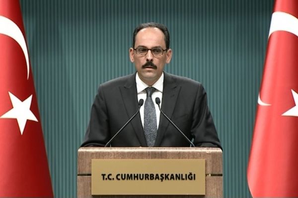 AP'ye Kalın'dan PYD sergisi tepkisi