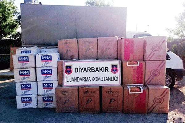 Diyarbakır'da büyük kaçakçılık operasyonu