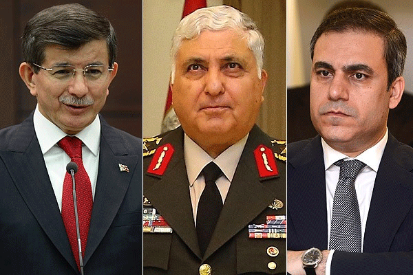 Basına kapalı 3'lü görüşme