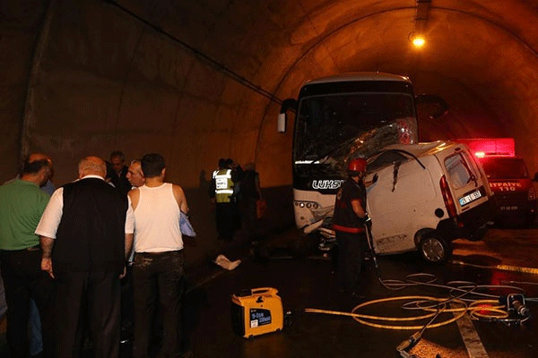 Rize'de trafik kazası