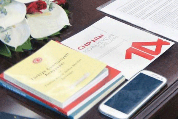 CHP'nin talepleri dış politika ve eğitim