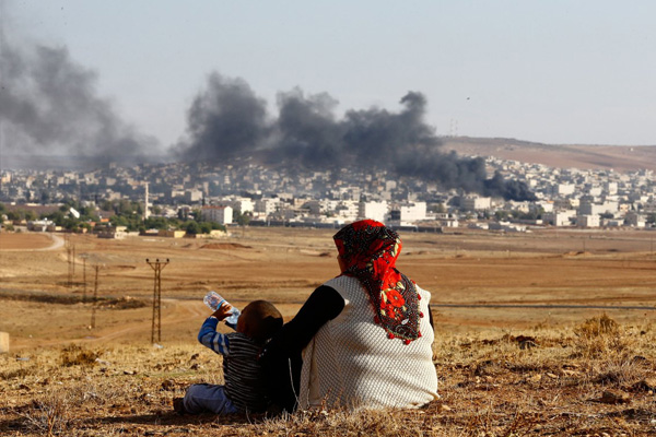 Türkiye'nin Kobani'ye yaptığı yardımlar