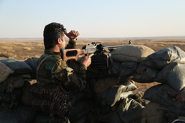 Peşmergeden IŞİD nöbeti