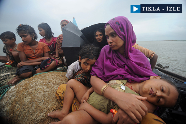 Zulümden kaçan Arakan Müslümanlarının Dramı