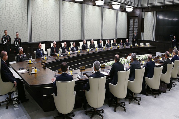 Erdoğan'ın başkanlığında MGK toplandı