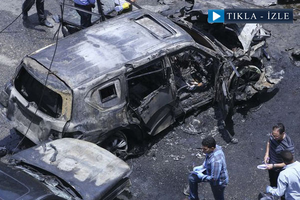 Mısır'daki saldırı böyle görüntülendi