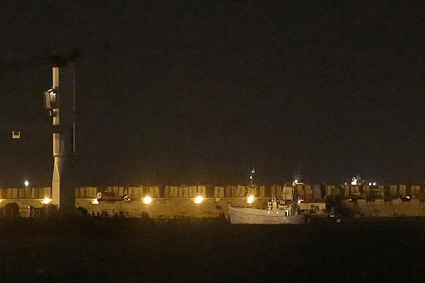 Gazze'ye giden öncü gemi Aşdot limanında