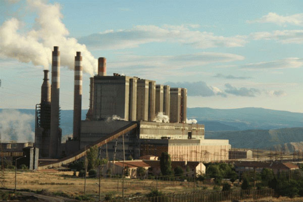 Başkent'te kömür ocağında yangın