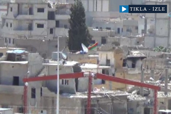 Kobani’deki tahribat böyle görüntülendi