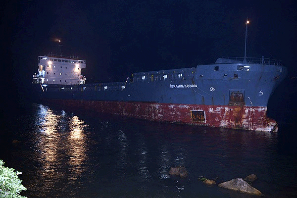 Çanakkale Boğazı'nda korkutan vaka