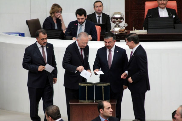 Meclis'te gülümseten olay