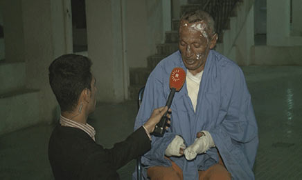 PYD'yi protesto için kendini yaktı!