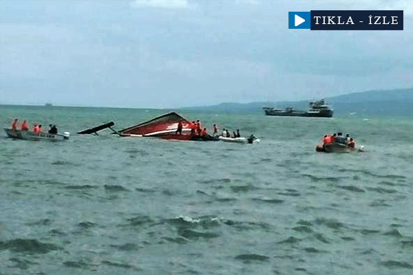 Feribot alabora oldu: En az 36 ölü