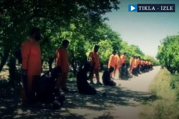 Bu kez IŞİD'liler infaz edildi