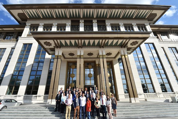 Cumhurbaşkanlığı Külliyesi kapılarını basına açtı