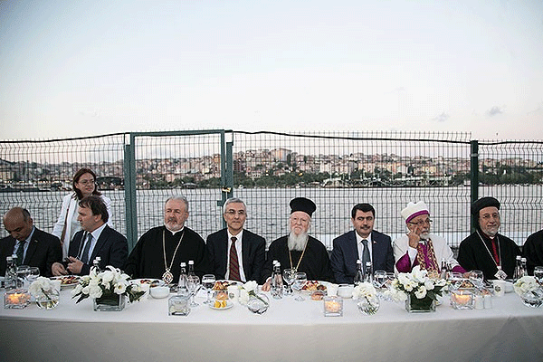 İnanç grubu temsilcileri iftarda buluştu