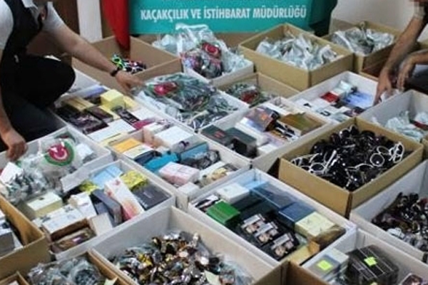 Dev kaçak eşya operasyonu