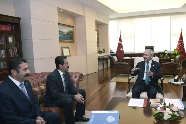 KESK Başkanı Kılıçdaroğlu ile görüştü