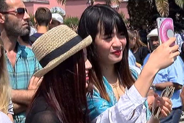 Erdoğan'a yoğun turist ilgisi