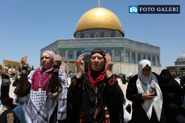 Kudüs'te Ramazan ayının son cuması