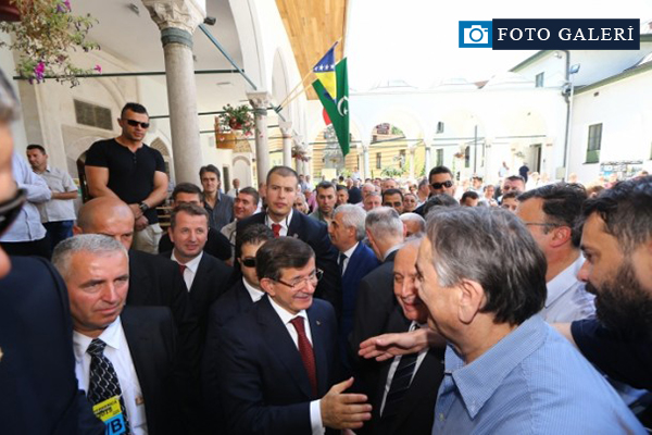 Başbakan Ahmet Davutoğlu Bosna Hersek'te