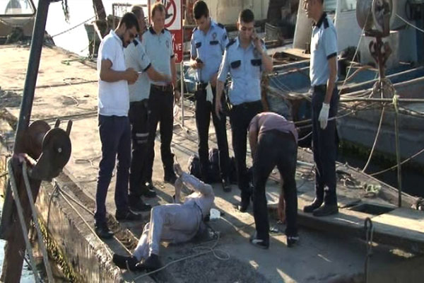 Yenikapı sahilinde ceset bulundu
