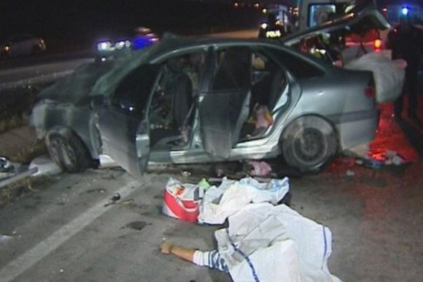 Başkent'te trafik kazası