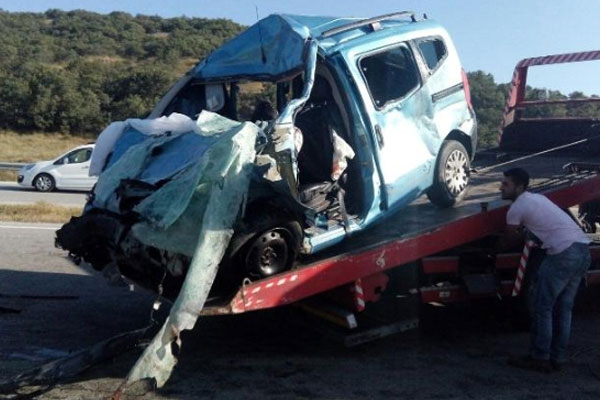 Çorum'da feci kaza: 6 ölü