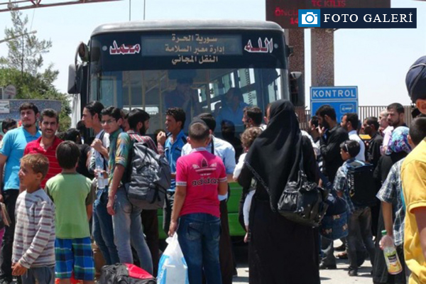 Sınırda bayram yoğunluğu