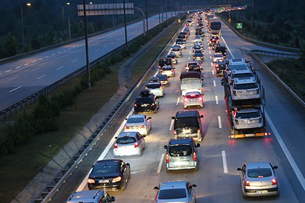 Bayram trafiği başladı