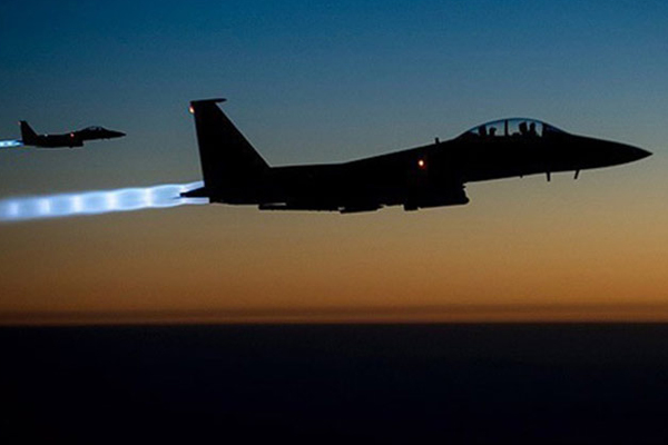 IŞİD mevzilerine hava saldırısı