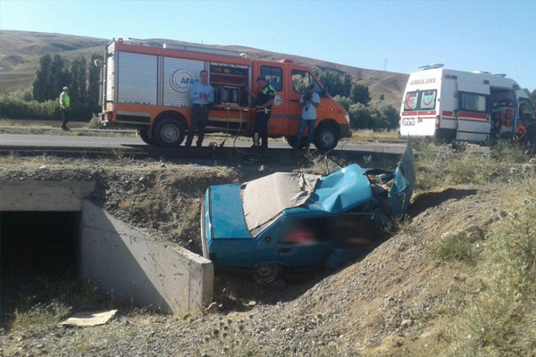 Yozgat-Ankara karayolunda feci kaza