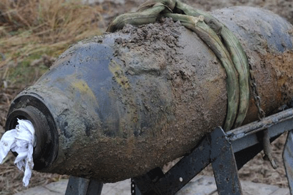 250 Kg'lık patlamamış bomba bulundu