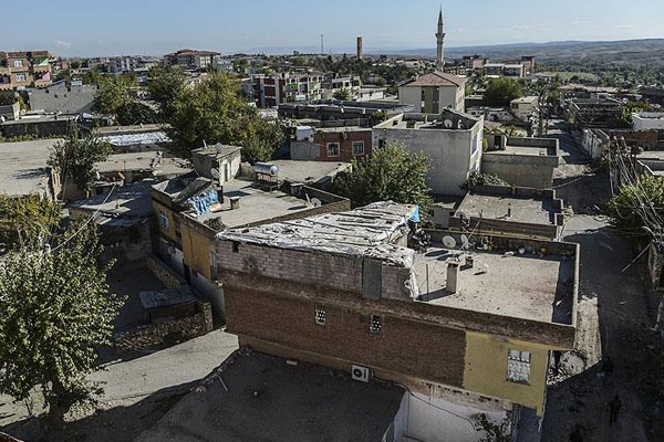 Silvan'da sokağa çıkma yasağı