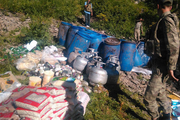 PKK’ya ait iki sığınak ele geçirildi